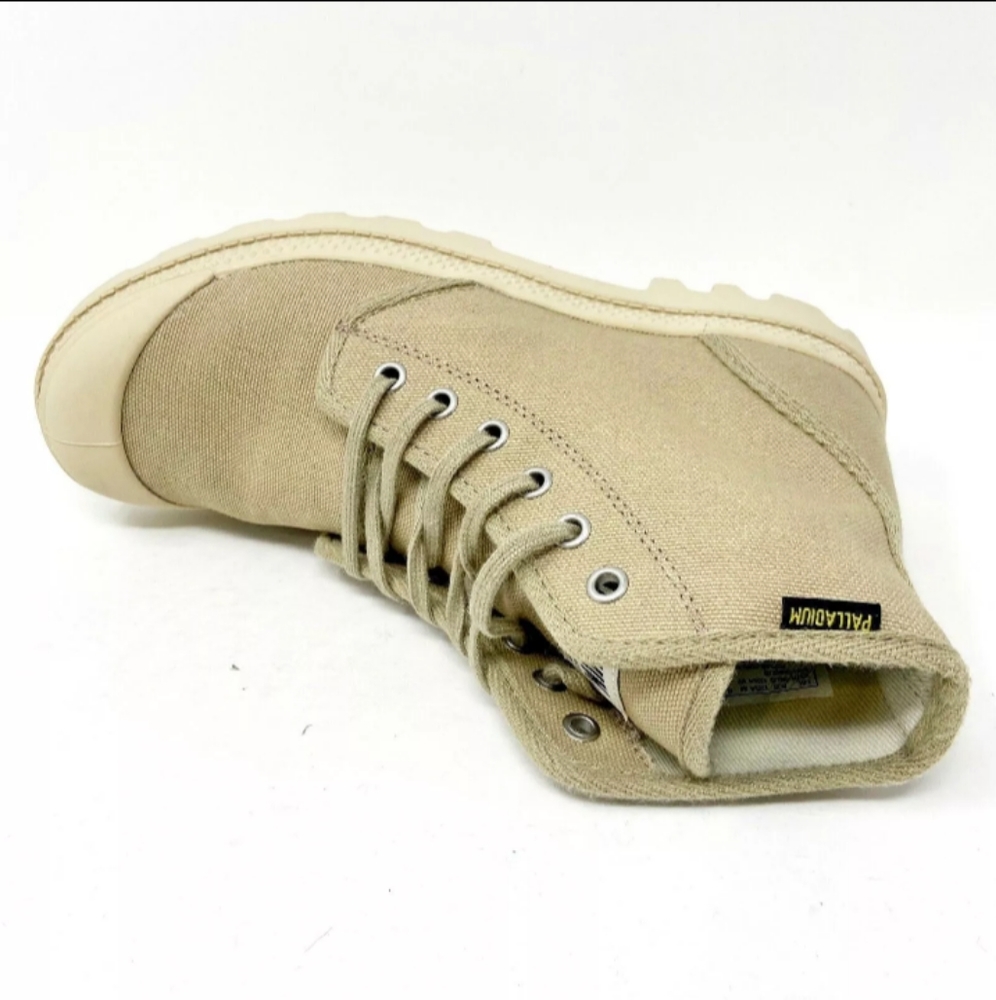 🆕Palladium Pampa Hi Originale Sahara Boot Beige Unisex Women's 9.5 Mens 8 - Picture 5 of 7